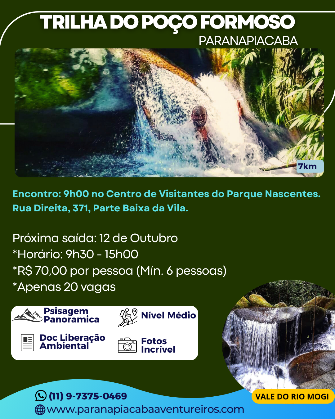 Cachoeira em Paranapiacaba.